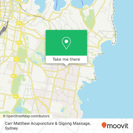 Carr Matthew Acupuncture & Qigong Massage map