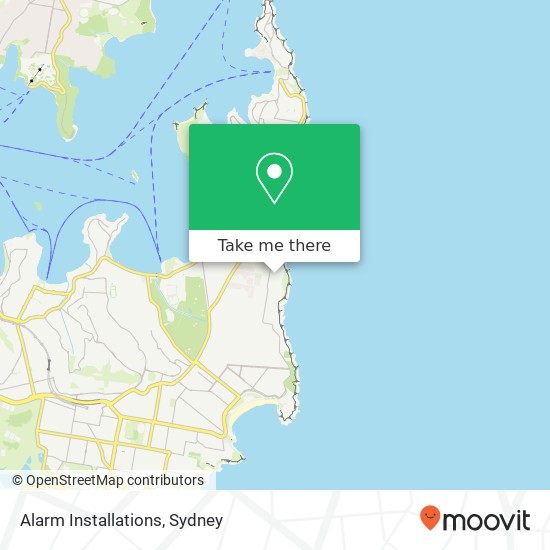 Alarm Installations map