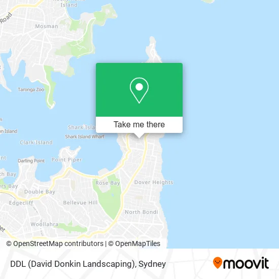 DDL (David Donkin Landscaping) map