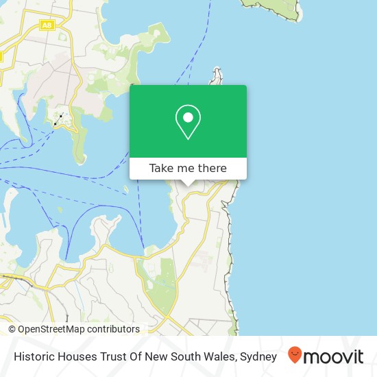Historic Houses Trust Of New South Wales map