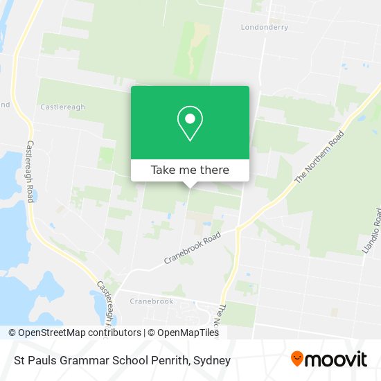 Mapa St Pauls Grammar School Penrith