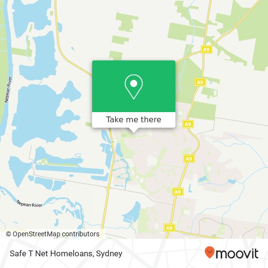 Safe T Net Homeloans map