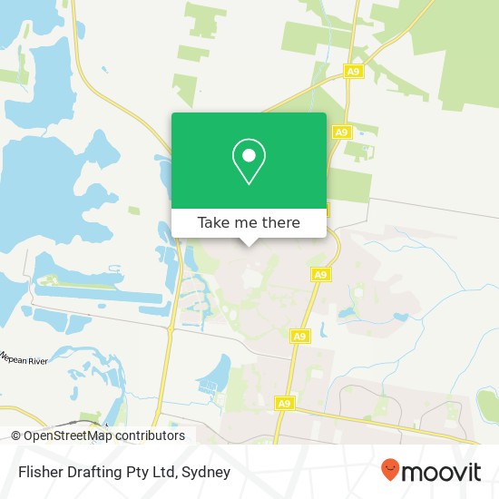 Flisher Drafting Pty Ltd map