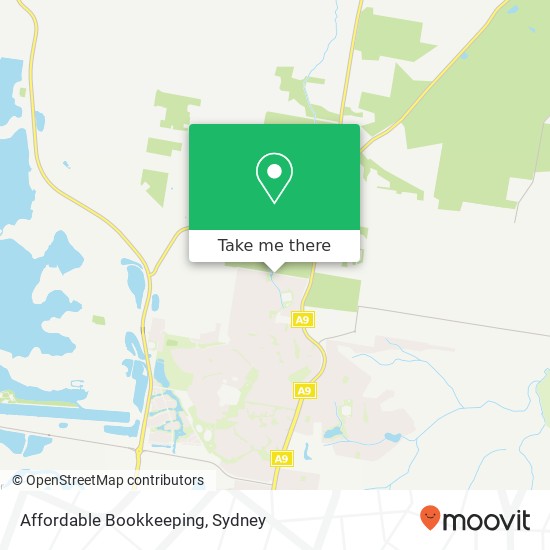 Affordable Bookkeeping map