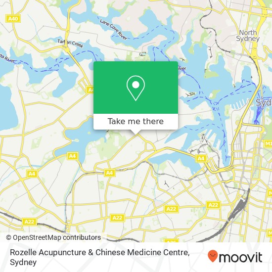 Rozelle Acupuncture & Chinese Medicine Centre map