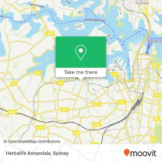 Herbalife Annandale map