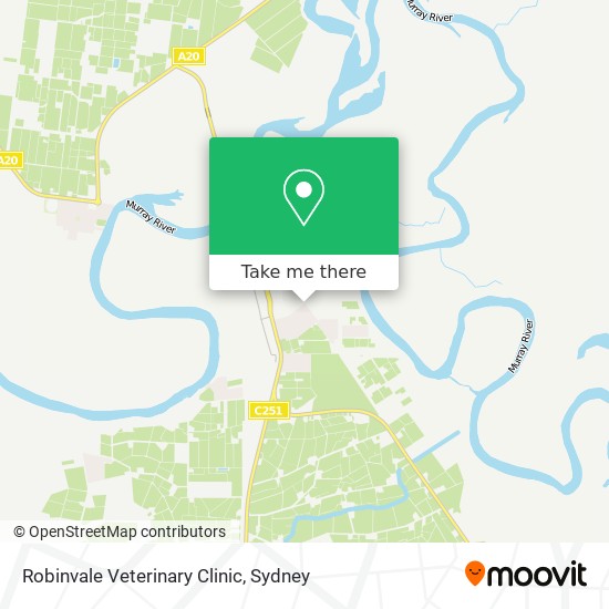 Mapa Robinvale Veterinary Clinic