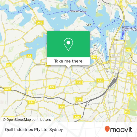 Quill Industries Pty Ltd map