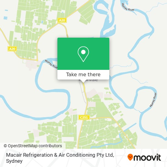 Macair Refrigeration & Air Conditioning Pty Ltd map