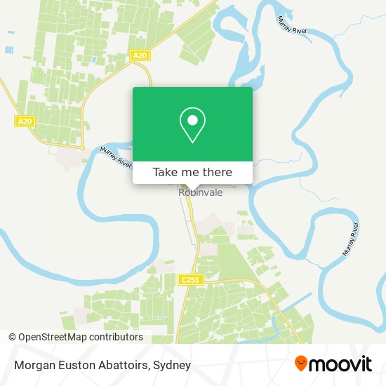 Morgan Euston Abattoirs map