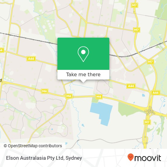 Elson Australasia Pty Ltd map
