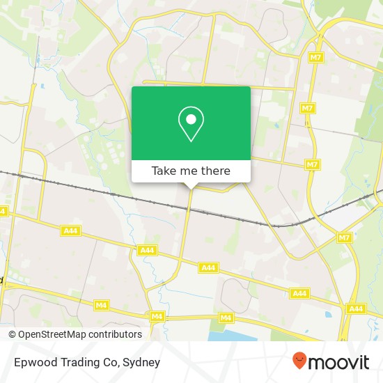 Epwood Trading Co map