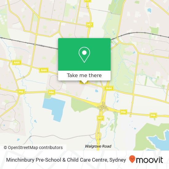 Minchinbury Pre-School & Child Care Centre map