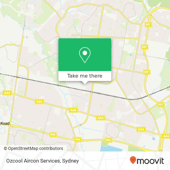 Ozcool Aircon Services map