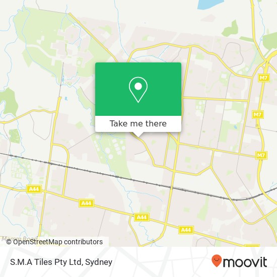 S.M.A Tiles Pty Ltd map