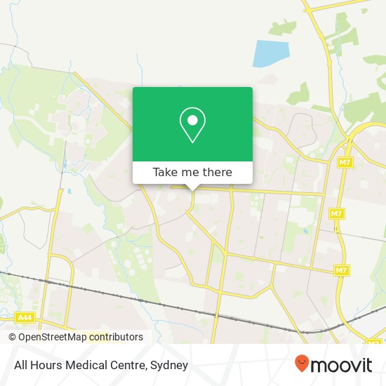 All Hours Medical Centre map