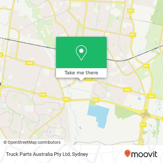 Truck Parts Australia Pty Ltd map