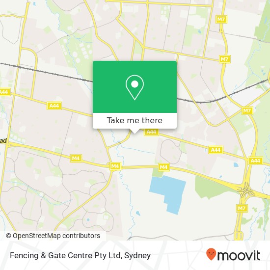 Fencing & Gate Centre Pty Ltd map