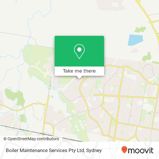 Boiler Maintenance Services Pty Ltd map
