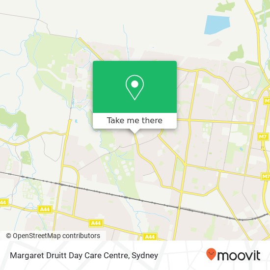 Margaret Druitt Day Care Centre map