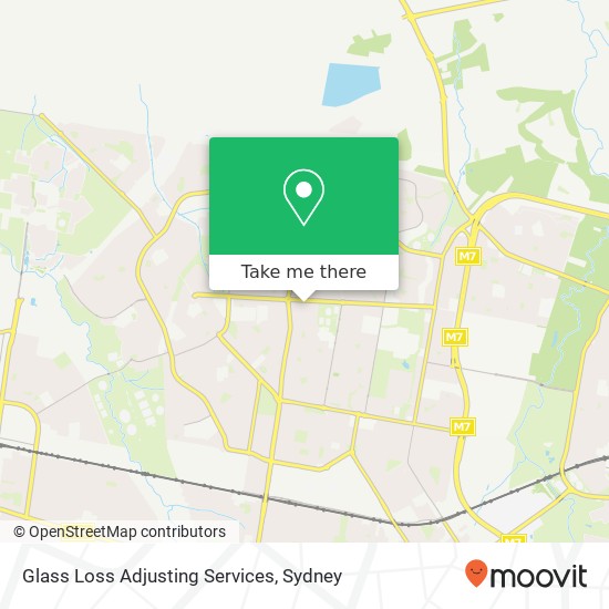 Glass Loss Adjusting Services map