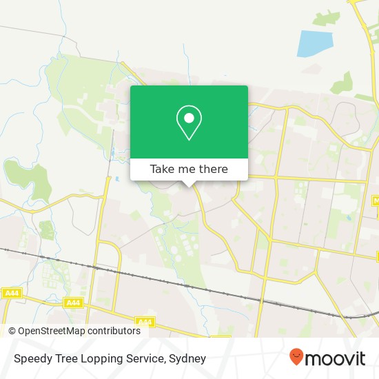 Speedy Tree Lopping Service map