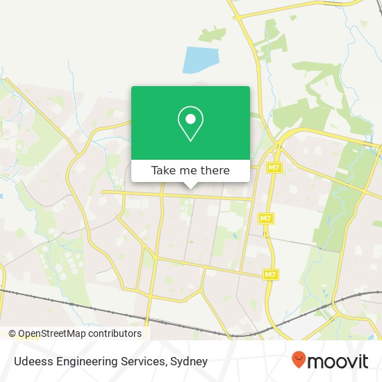 Udeess Engineering Services map