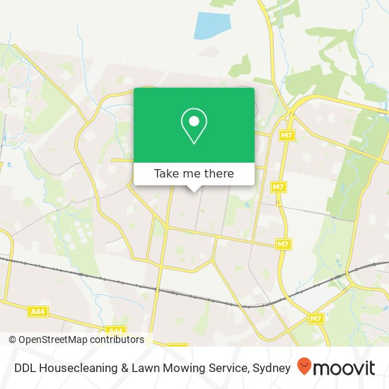 DDL Housecleaning & Lawn Mowing Service map