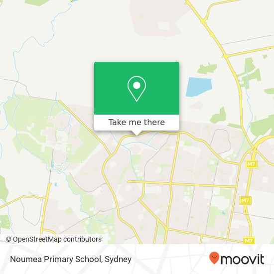 Noumea Primary School map