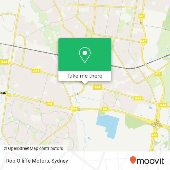 Rob Olliffe Motors map