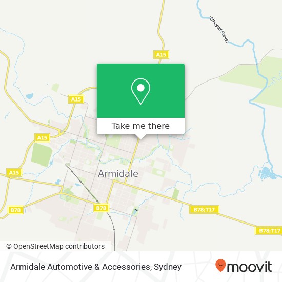 Armidale Automotive & Accessories map