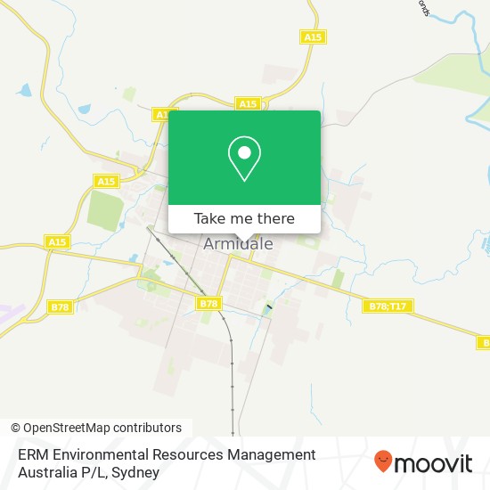 ERM Environmental Resources Management Australia P / L map