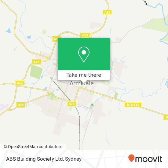 ABS Building Society Ltd map