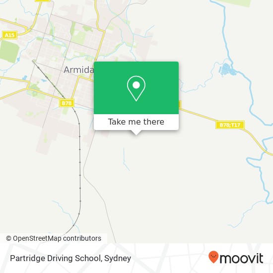 Partridge Driving School map