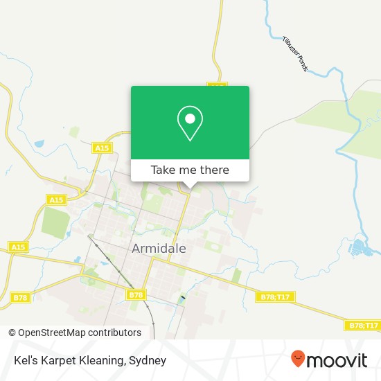 Mapa Kel's Karpet Kleaning