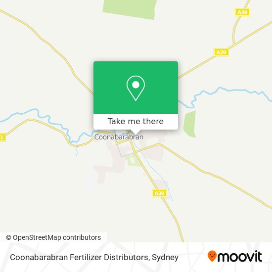 Mapa Coonabarabran Fertilizer Distributors