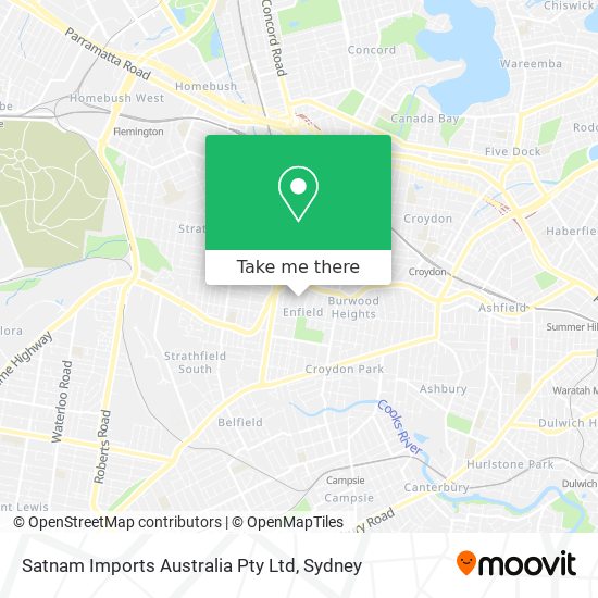 Satnam Imports Australia Pty Ltd map