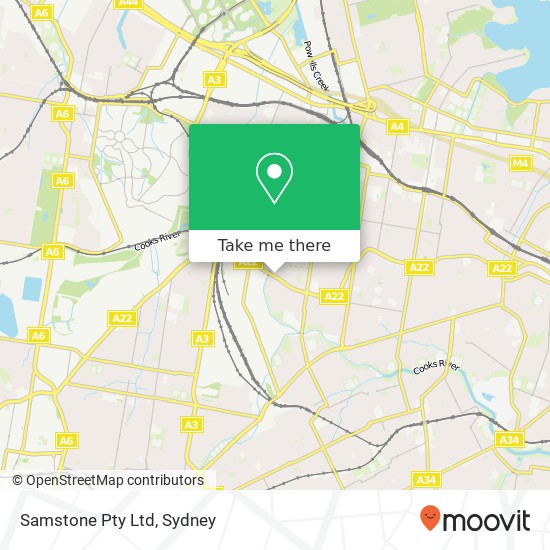 Samstone Pty Ltd map