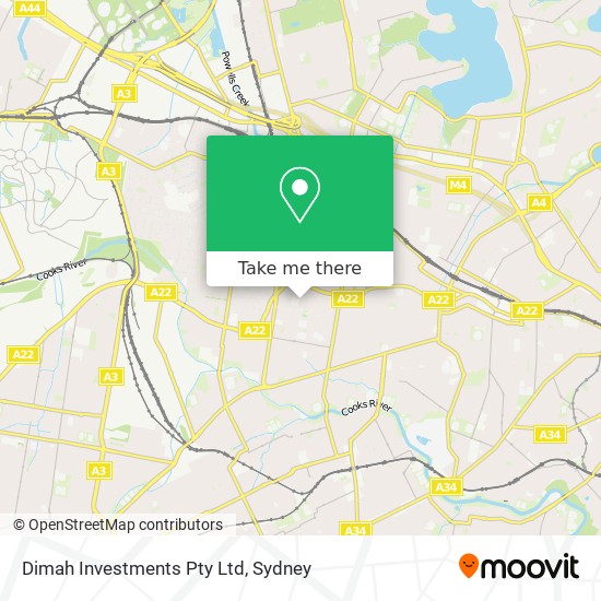 Dimah Investments Pty Ltd map