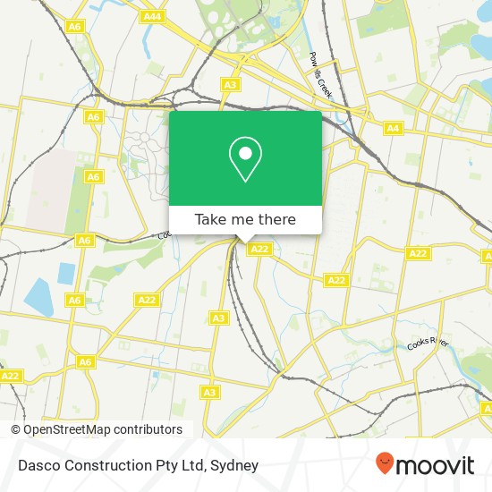 Dasco Construction Pty Ltd map