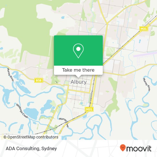 ADA Consulting map