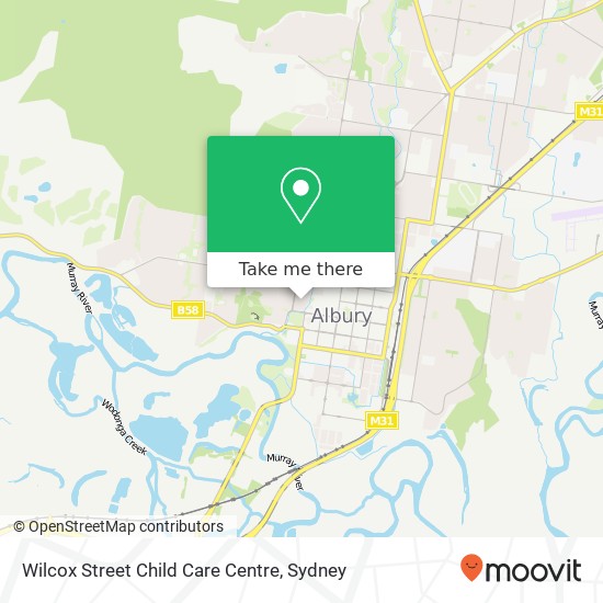 Wilcox Street Child Care Centre map