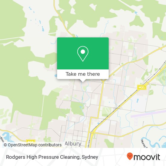 Rodgers High Pressure Cleaning map