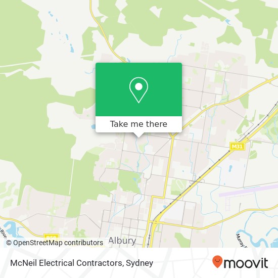 McNeil Electrical Contractors map