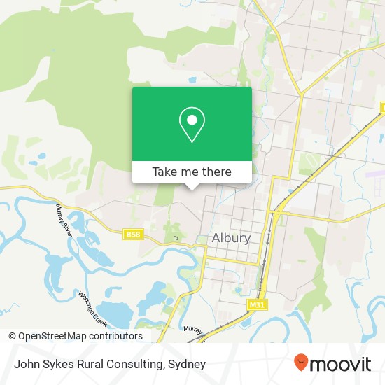 Mapa John Sykes Rural Consulting
