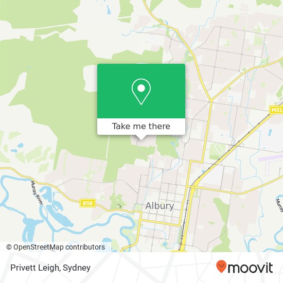 Privett Leigh map