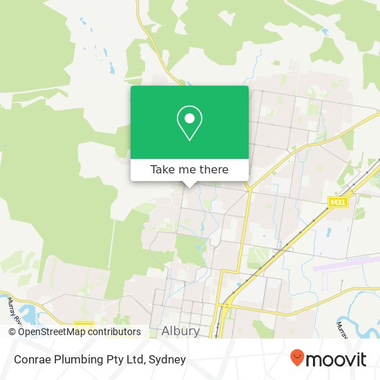 Conrae Plumbing Pty Ltd map