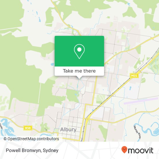 Powell Bronwyn map