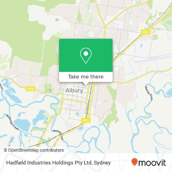 Mapa Hadfield Industries Holdings Pty Ltd