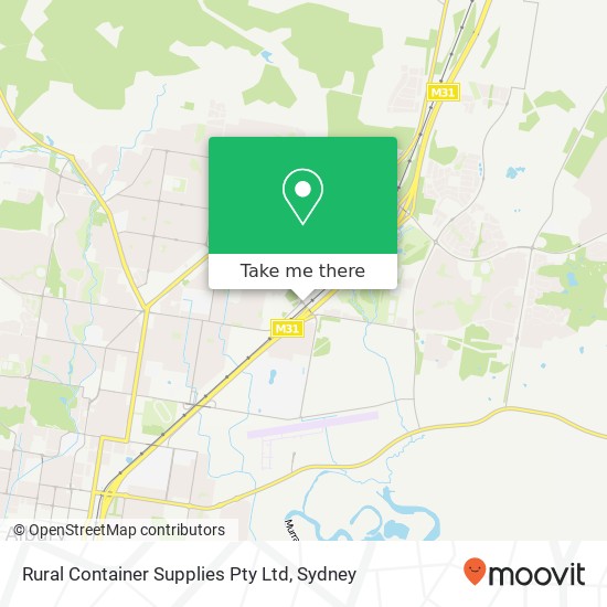 Rural Container Supplies Pty Ltd map